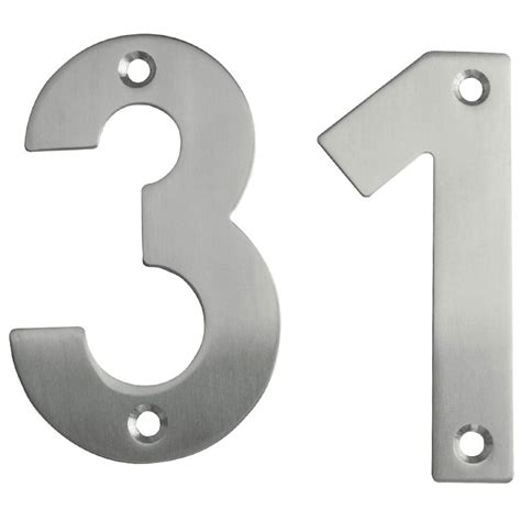 small metal house numbers|screwfix stick on numbers.